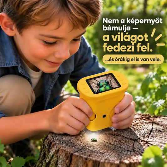 KidNova Pro Max Mikroszkóp Gyerekeknek 1000x Zoom